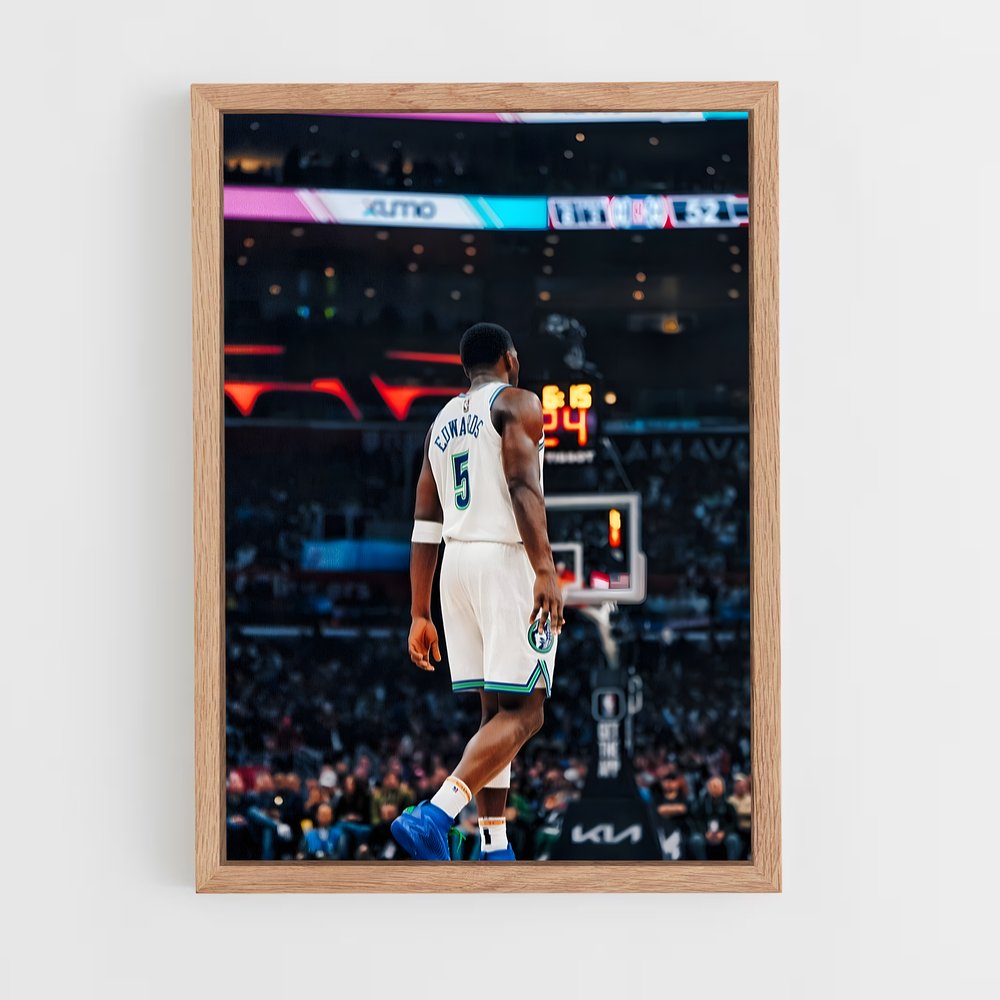 Poster Anthony edwards admiration – affiche Basketball (vue 4)